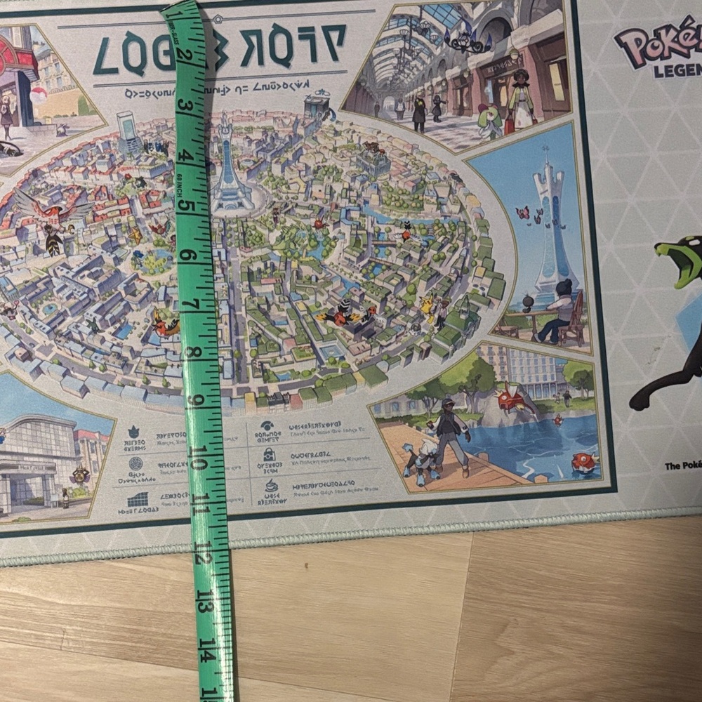 Pokemon Legends Arceus Japanese Gaming Mat - Picture 6 of 7